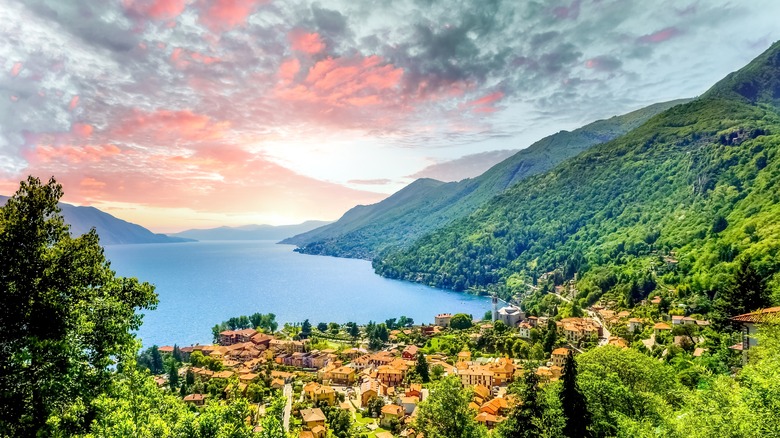View over Lake Maggiore