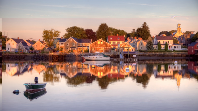 Coastline of Portsmouth, New Hampshire