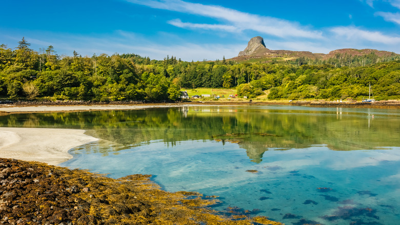 Landscape view of Isle of Eigg