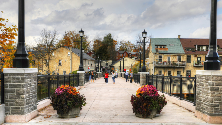 Charming streets of Elora