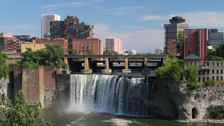 High Falls area of Rochester