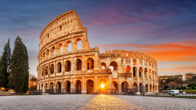 The Colosseum in Rome  